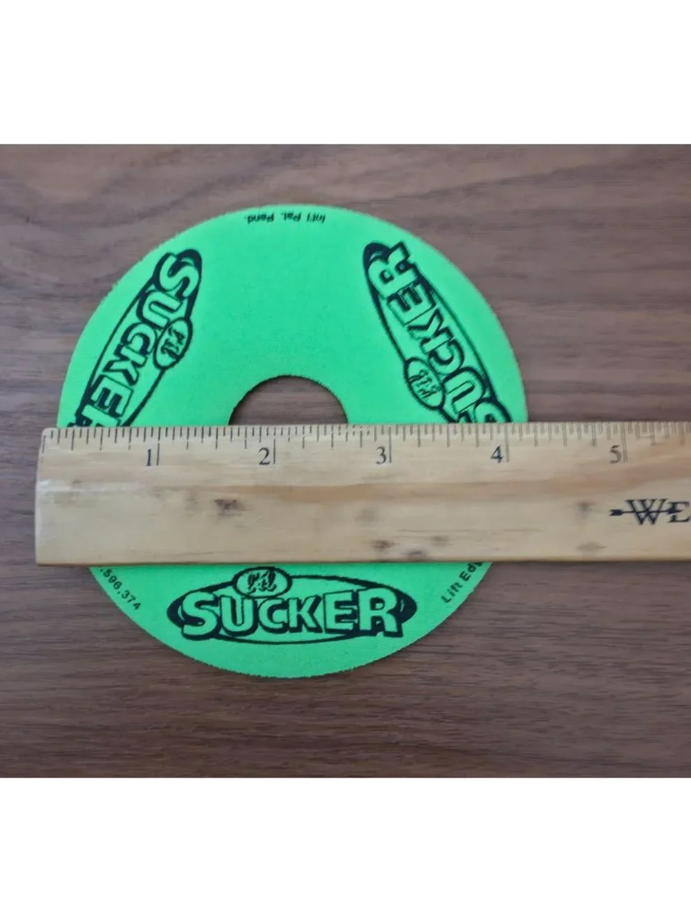 L'il Sucker Set Of 2 Green Round Drink Holder Coaster Suction 4